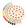 thumbnail image 2 of Rompecabezas De Juguete De Madera Para Niños, Juego De Ajedrez Con Memoria De Color, Juegos De Mesa De Fiesta Para Niños Intelectuales, Juguetes Educativos De Aprendizaje Para Bebés matsuzay FN002786-00, 2 of 6