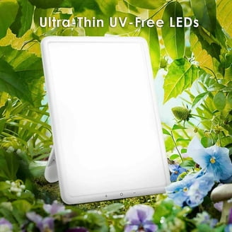 Miroco CL008 UV-Free Bright LED Light Therapy Lamp with 10000 Lux