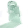 thumbnail image 1 of Edged Chiffon Ribbon Silk-Like Ribbons Wedding Invitation Bouquet Fabric Ribbons 4cmx5m Christmas Decoration Gift Wrapping, 1 of 7