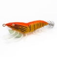 thumbnail image 2 of MYG 3.0# squid bait squid hook wood shrimp squid hook Soft Leg Shrimp Lure Bait, 2 of 8