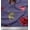 Bluish Violet, variant on Soimoi Purple Cotton Duck Fabric Leaves & Peony Floral Printed Fabric 1 Yard 42 Inch Wide