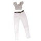 thumbnail image 5 of Pantalones Para Mujeres, Conjunto De Camisetas Con Cinturón, 1/6 De , Ropa De Para Mujeres Para '' Kumik Yotijar 1/6 camiseta femenina jeans, 5 of 10