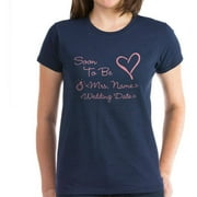 Personalized Customize Soon To Be Mrs. (Name) Women's Dark T-Shirt