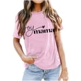 thumbnail image 2 of Gpaecead Boy's Mama Shirt, Life is Better With My Boys, Gift for Boy Mom, Mothers Day Shirt, Mom Birthday Gift, Mom Life Shirt Pink, 2 of 6