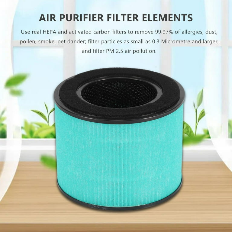 Replacement HEPA Filter for PARTU BS 08 3 In 1 Filter System Include Pre Filter Real HEPA Filter Activated Carbon Filter