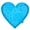 Blue, variant on Jesscasday Wall Hanging Resin Moulds Heart Shape Silicone Moulds Hat Gear for Butterfly Mou
