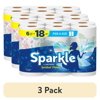(3 pack) Sparkle Pick-a-Size Paper Towels, Multi-Color, 6 Triple Rolls