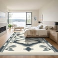 thumbnail image 3 of ODIKA 6'x9' Machine Washable Non-Slip Area Rug, Southwestern Beige High Traffic Rug, Beige, 1058597, 3 of 5