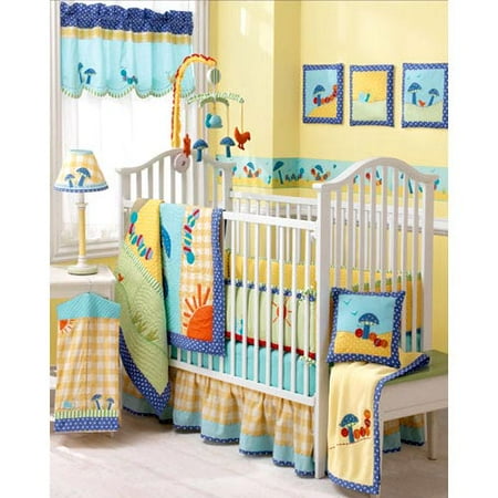 Sumersault - Slow Pokes 4-Piece Crib Bedding Set
