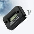 thumbnail image 4 of Digital Tachometer with LCD Display for Car Use Black Plastic Engine Tach Hour Meter 0.1in, 4 of 9