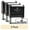 Black, variant on All Quality Eco-Printed Self-Inking Rubber Stamp (Blue Ink) - Q-400