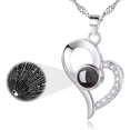 thumbnail image 1 of Collar de plata de ley 925 con la frase "Te amo", collar de amor en 100 idiomas para novias y mujeres, regalos románticos para ella, 1 of 7