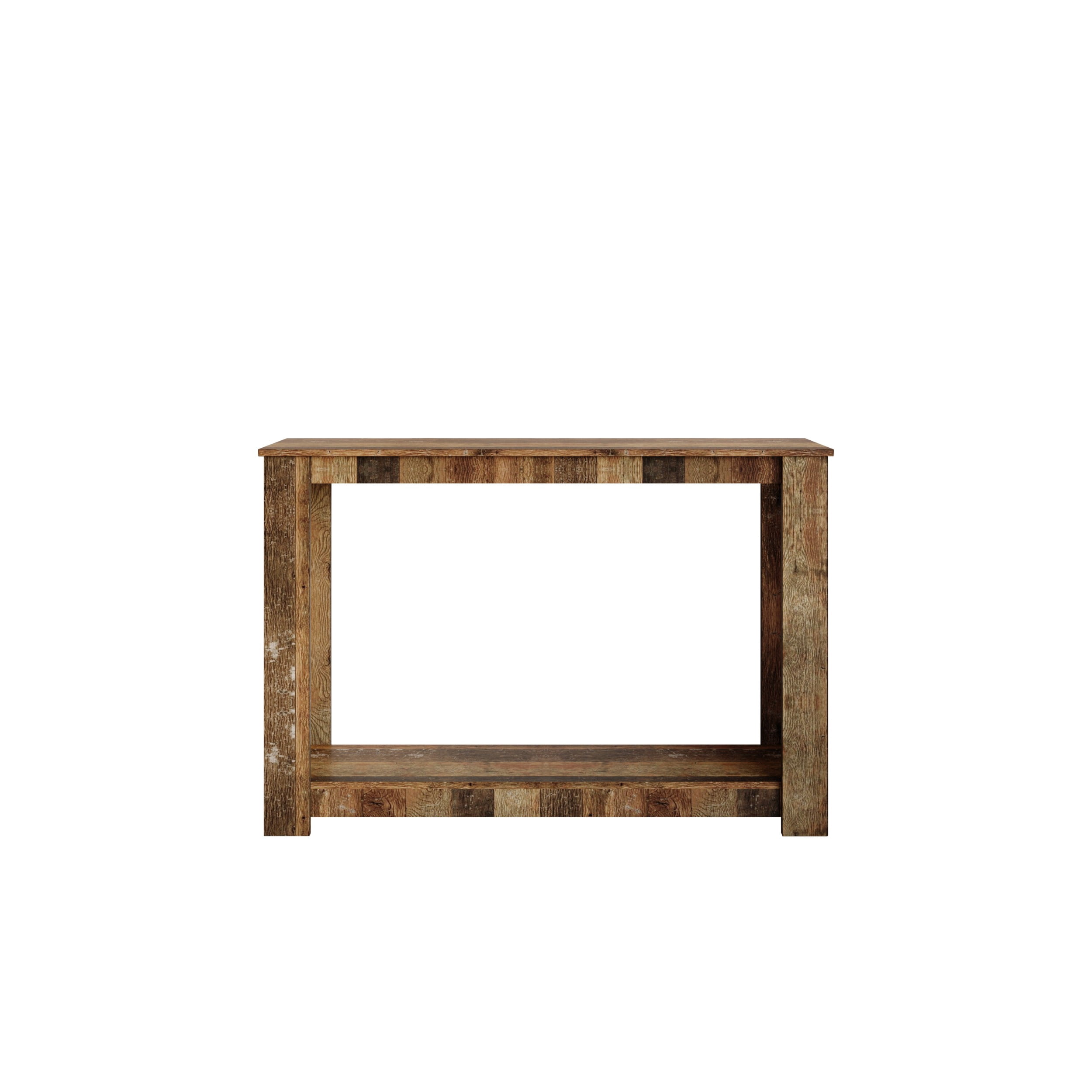Home Design Dearborn 48" Console Table, Modern Indoor Entryway Sofa Table with Open Shelf for Living Room, Hallway & Foyer