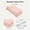 cherry blossom pink, variant on GEEKLiYun Ergonomic Memory Foam Neck Support Pillow (Contoured to Neck Curves) – Cervical Pillow for Comfortable Sleep & Side Sleepers; Removable and Washable Cover