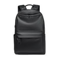 thumbnail image 1 of Mochila para hombre, bolsa para ordenador portátil, mochila para el día a día, regalo de cumpleaños, negocios, trabajo, vacaciones al aire libre Negro, 1 of 9