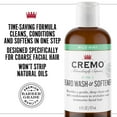 Cremo Wild Mint Beard and Face Wash, Specifically Designed to Clean