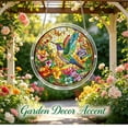 thumbnail image 4 of Acrylic Puzzles Suncatcher, 7.4 Inch Hummingbird Window Suncatcher Acrylic Puzzle, DIY Acrylic Suncatcher Jigsaw Puzzle Home Decor Art Gift, 4 of 5