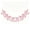 Pink, variant on Dalang 8PCS Multicolor Satin Bow Garlands Strung Ribbon Hanging Ornaments for Party Bridal Shower Birthday Wall Window Decor
