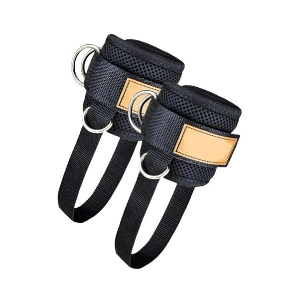 Wweixi 2Pcs Ankles Straps Adjustable Leg Trainer Support Protector Resistance Cuffs Gym Stability Improvement Exercises Home
