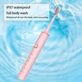 thumbnail image 4 of Fiudx Ofertas relámpago del día, solo en línea Cepillo de dientes, cepillo de dientes con 8 cabezales de cepillo, cepillo de dientes inteligente con temporizador de 6 velocidades IPX7 - Cepillo de di, 4 of 7