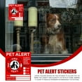 thumbnail image 2 of Pet Alert Stickers, Pet Rescue Sticker Fire Safety, Pet Window Cling, Safety Pet Fire Rescue Sticker, Pet Alert Stickers For House, 2 of 5