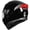 Gloss Black-Led, variant on ILM Motorcycle Dual Visor Flip up Modular Full Face Helmet DOT Model 902/902L