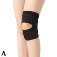 thumbnail image 4 of Adjustable Compression Knee Protector for Sports, Basketball, Running, Gym & Fitness - Elastic Support Knee Guard with Stabilizer Straps for Men & Women, Nylon/Polyester, All Sizes, 4 of 8