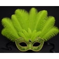 thumbnail image 3 of Kelly Green Ostrich Feather 8-12 inch size per Six, 3 of 5