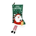 thumbnail image 1 of Calcetines navideños, suministros para colgar en el árbol de Navidad, regalo clásico, suministros para fiestas de Navidad. Mayor, 1 of 9