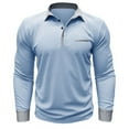 thumbnail image 1 of Besolor Men's Long Sleeve Shirts Casual Loose Athletic Work Business Button down Collared Lightweight Tops Blouse, 1 of 5