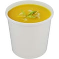 TRAHOOSmall Disposable Soup Bowls Set Paper Bowls Bulk 100 Piece