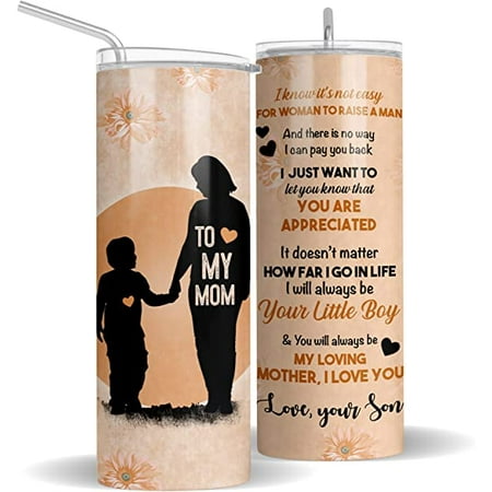 

Artist Shot Best Mom Ever Stainless Steel Skinny Tumbler with Clear Lid and Straw - 20oz Tumbler with Leak Proof Lid Perfect Mother s Day Gift Idea for Mom Mama or Boyfriend s Mom