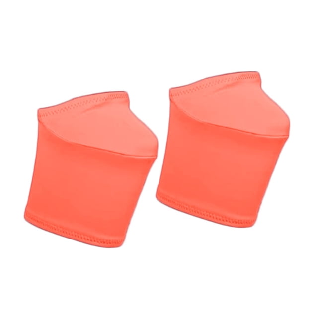 Protectores de zapatos, accesorios, funda antideslizante para todos los bailarines, calcetines para zapatos de baile. Naranja