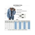 thumbnail image 3 of Gvmfive Women's Corduroy Buttons Down Lantern Long Sleeve Lapel Collar Casual Jacket, 3 of 3