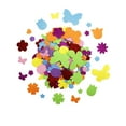 thumbnail image 2 of Foam Holiday Giving Stickers, Animation Patch Spring Winged Insect Flower Aerial Lights Foam Sticker Holiday Gift Diy Decoration with Glue in Various Sizes and Colors with Flash, 2 of 6