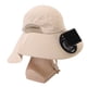 thumbnail image 1 of Sombrero Del Cubo Del Sol Del Ventilador, Sombrero Ligero Del Ventilador De La Pesca Con Energía Solar Y De Carga USB Del Diseño Del Chal Para Correr, 1 of 7