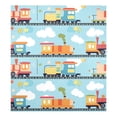 thumbnail image 6 of Yayeee Magnetic Dishwasher Cover for The Front Decoration Home Kitchen Machine Sticker Protector, Cartoon Train Pattern, 6 of 6