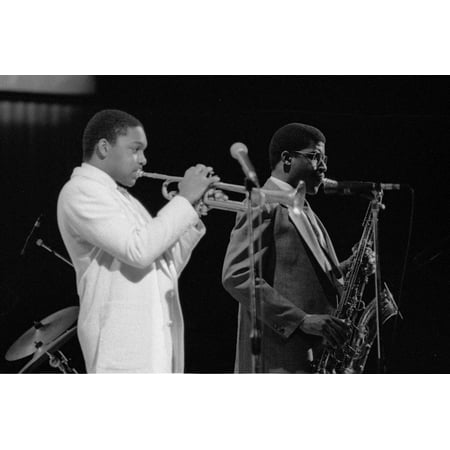 Wynton Marsalis Jazz - Wynton Marsalis (T Williams), Capital Jazz Festival, Rfh, London, 1988 Print Wall Art By Brian O'Connor
