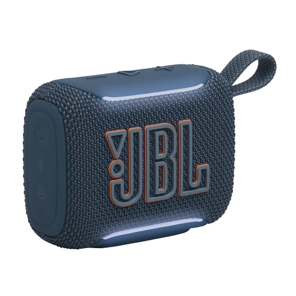 JBL Go 5 - Ultra-portable waterproof and drop-proof speaker with JBL legendary sound and ambient edge lighting - Blue