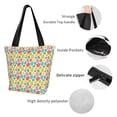 thumbnail image 4 of Balery colorful easter eggs Bolsa de Hombro con Diseño, Bolsa Grande y Duradera, Bolsa Versátil para Compras, 4 of 6