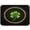 Green, variant on St. Patricks Day Clover Dish Drying Mat for Kitchen Counter,Absorbent Reusable Dish Draining Mat,Rack Pad for Countertop, 16 x 18 Inches