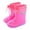 AB81 M, variant on Baby Rain Boots Kids Animals Print Anti- Easy On Booties With Adjustable Straps Unisex Teen Boys Girls Rainy Day Waterproof Rain Shoes Size 9-9.5 Years