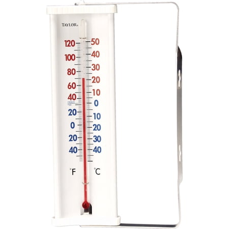 Taylor Temprite Easy-To-Read Weather Resistant Window/Wall Thermometer, -40 TO 120 deg F