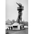 thumbnail image 2 of Unknown 17x24 White Modern Wood Framed Museum Art Print Titled - Torch of Liberty Fundraiser, Philadelphia, PA, 2 of 4