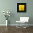 thumbnail image 3 of Trademark Fine Art "Essence of Yellow" Canvas Art by Michelle Calkins, Black Matte, Black Frame, 3 of 4