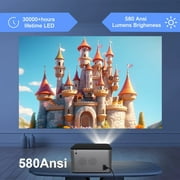 Magcubic HY350 Pro Android 11 4K Smart Projector, 580 ANSI, WiFi6 & BT5.0, Voice Control Home Cinema