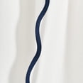 thumbnail image 3 of Paneles de cortina para ventana, decoración exuberante, estilo costero y elegante, 52 x 84 cm, color azul marino, 3 of 7