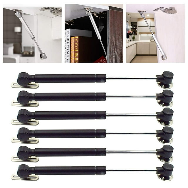 Lc Lictop 80N Puntales hidráulicos de gas Soporte de tapa de cierre suave para gabinetes y muebles Elevador de resorte de gas de 10 pulgadas de longitud para puertas RV y caja de almacenamiento con to