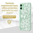 thumbnail image 2 of Caseyard TPU Clear Case for iPhone 13 Pro with Lace Dolly design phone cover, 2 of 7