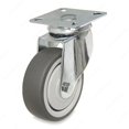 thumbnail image 1 of Richelieu F24784 2 in. Thermoplastic Rubber Swivel Caster, Gray, 1 of 1